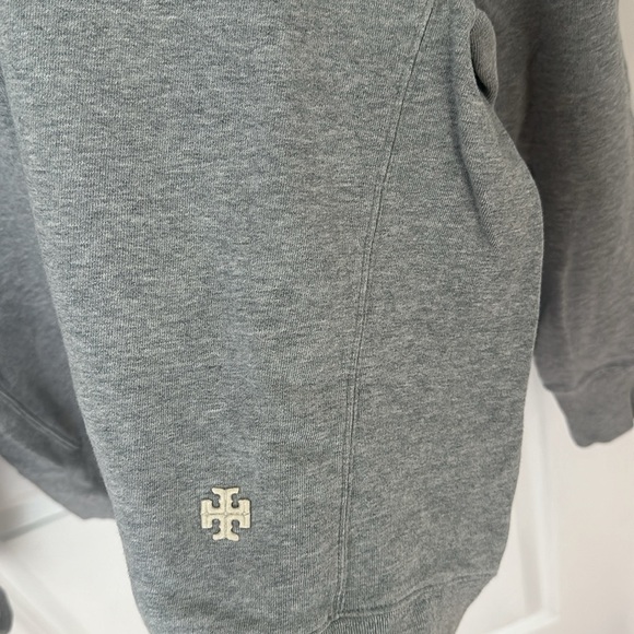Tory Burch Sport MÉLANGE FRENCH TERRY HOODIE - Picture 14 of 15